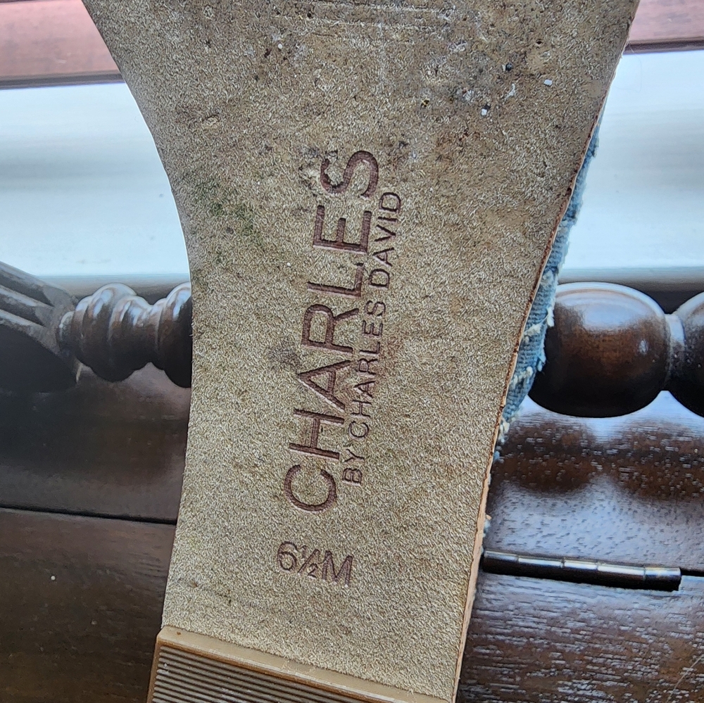 Blue cork Sandals, used in an very good condition - Picture 3 of 3